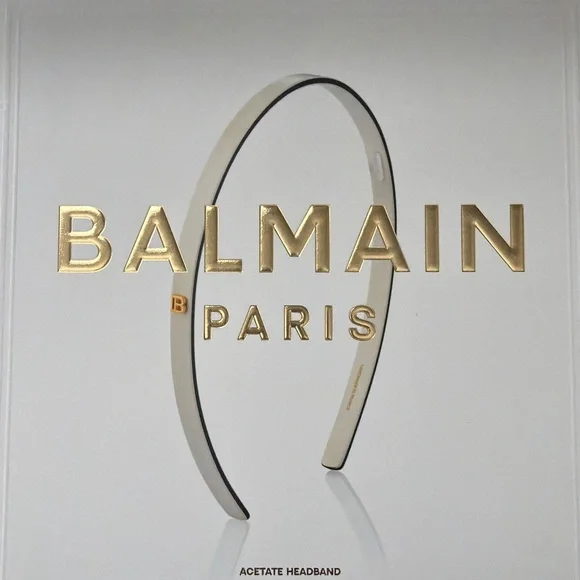 Balmain Paris Acetate Headband - Picture 1 of 5
